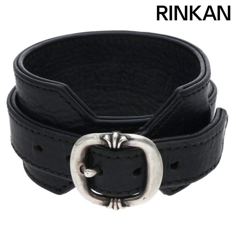 クロムハーツ RR TINY BUCKLE/ロックンロール レザーブレスレット