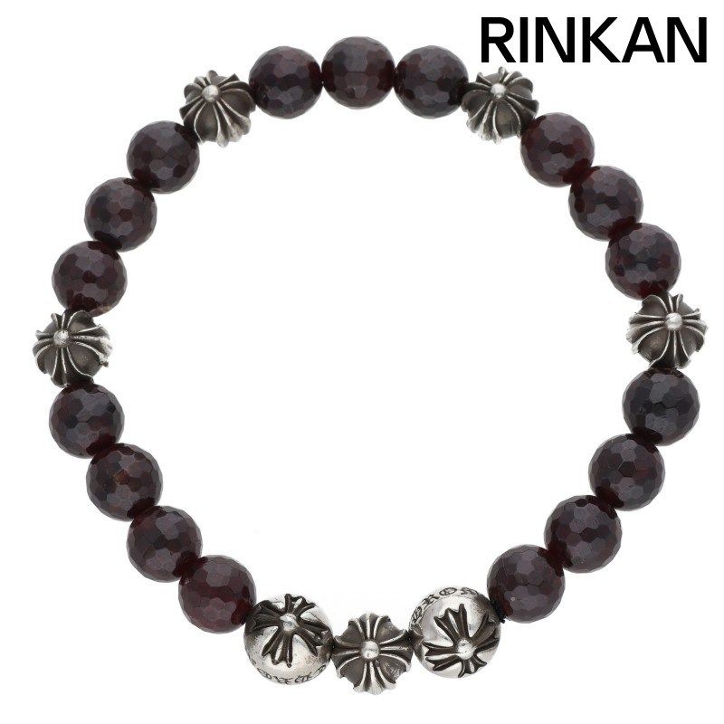 クロムハーツ 8mm BEAD/8mmビーズブレス BEAD8mmガーネットビーズブレスレット メンズ