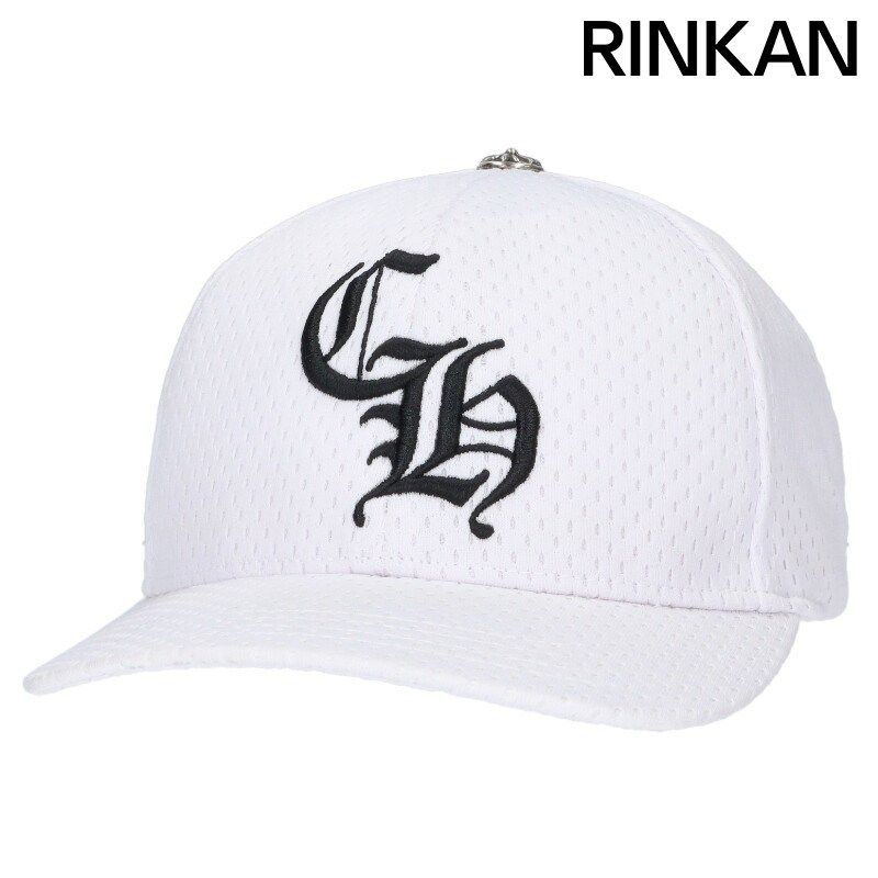 クロムハーツ BASEBALL TRUCKER/ベースボールトラッカー CHロゴ刺繍メッシュベースボールキャップ メンズ ONE SIZE