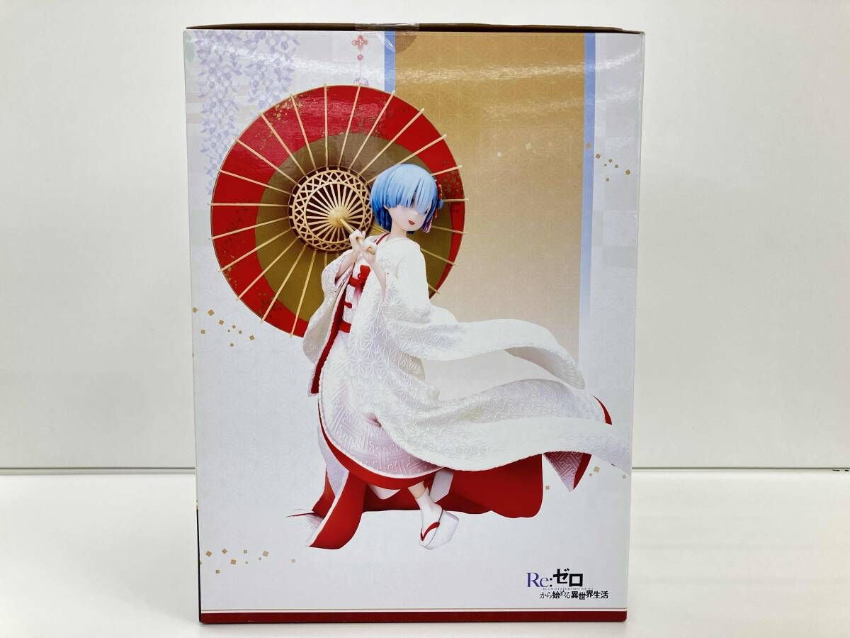 未開封品】 フリュー レム -白無垢- 1/7 F:NEX限定 Re:ゼロから始める