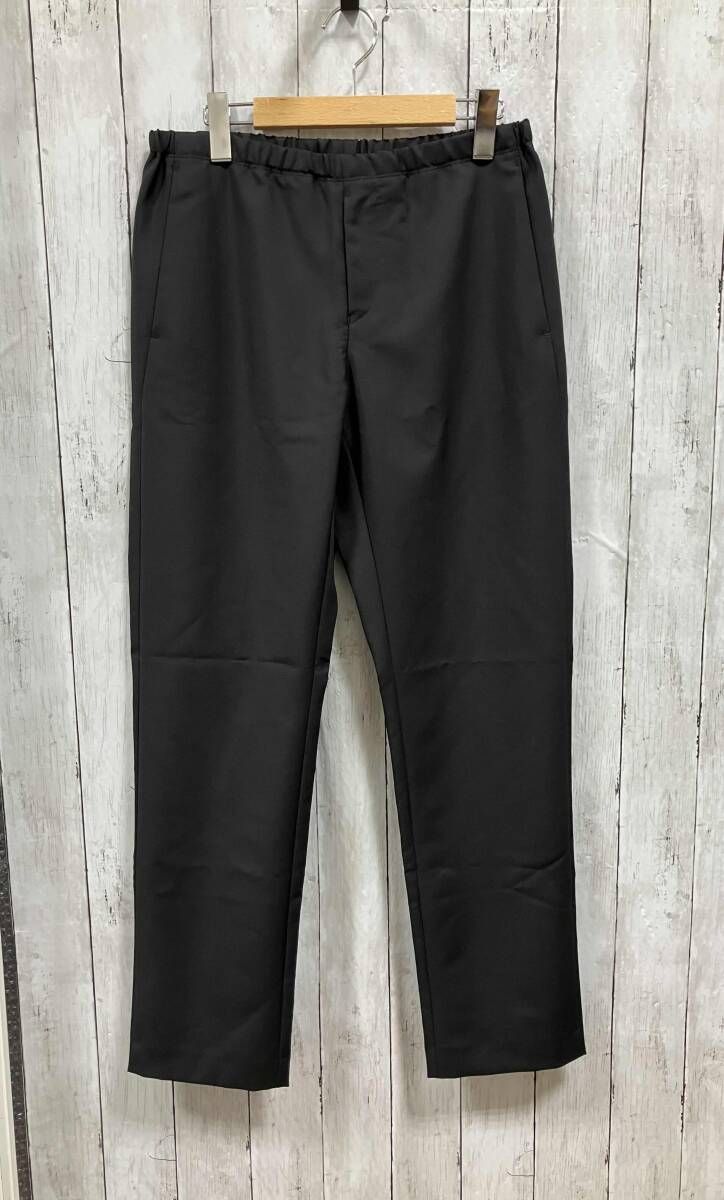 ACNE STUDIOS/綿パン/トロピカルウール テーパードイージーパンツ/ARI WO MH/20I166/BLACK/アクネストゥディオ／サイズ44