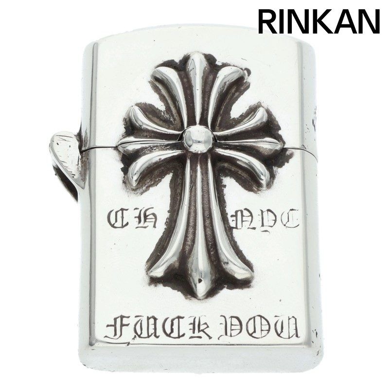 クロムハーツ ZIPPO LIGHTERZ-V1 NYC限定/V1スモールCHクロスジッポ
