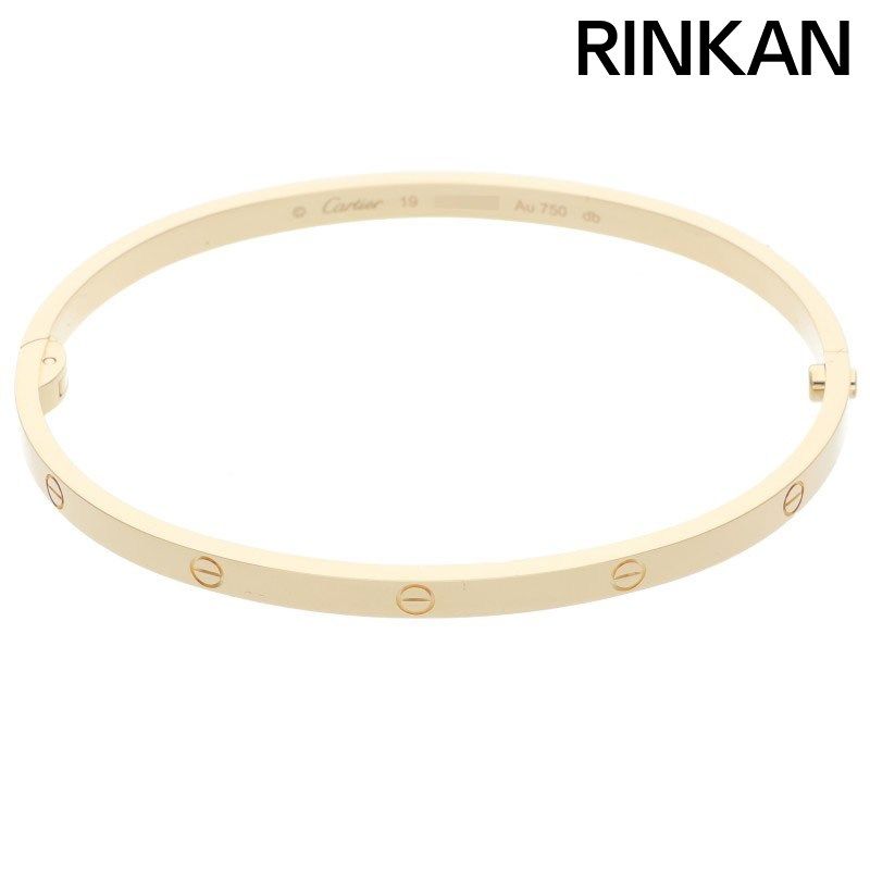 カルティエ LOVE BRACELET SM ラブブレス K18YGブレスレット メンズ 19