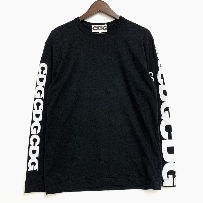 【中古品】 COMME DES GARCONS コムデギャルソン CDG SZ-T007 AD2023 ARM LOGO PRINT アーム ロゴ プリント LS TEE ロングスリーブ Tシャツ トップス 長袖 【140-260521-ya-15-izu】