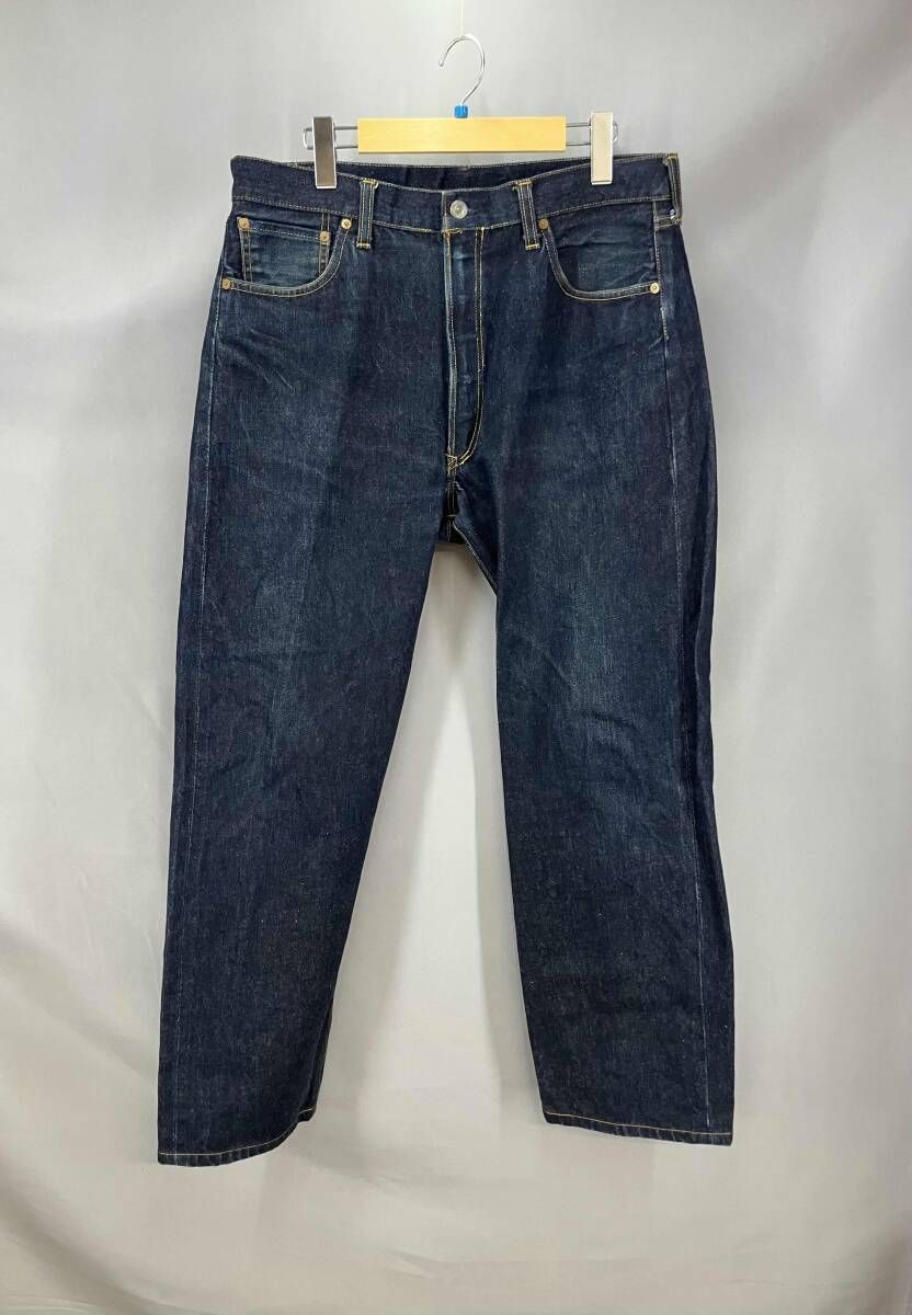 ★ LEVIS リーバイス ジーンズ 501xx USA製 501 0003 090 C016 555 99 56529-3 サイズW36 ネイビー 通年