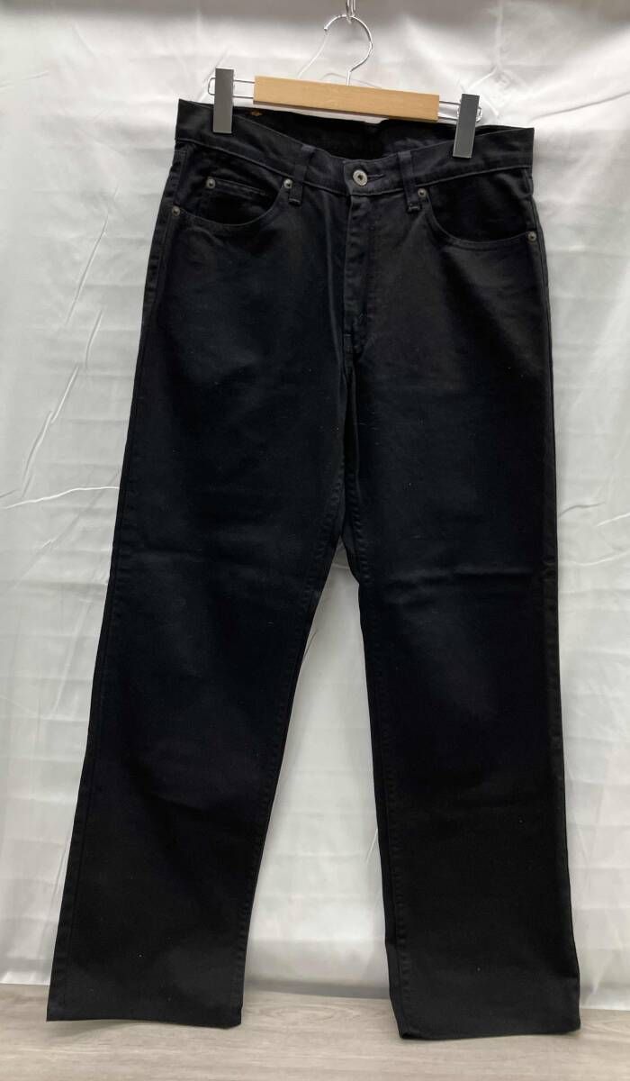 LEVI'S リーバイス ロングパンツ 502 ボタン裏359 表記サイズ W32 ブラック