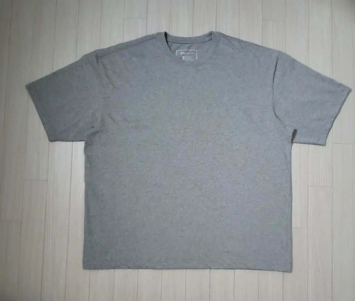 Years Ago 3 基本 半袖Tシャツㅡグレー