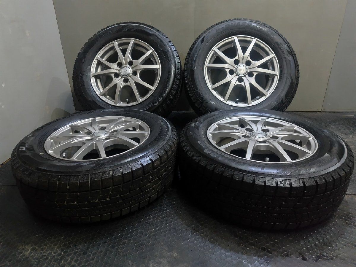 タイヤ走行に近い【YK ice GUARD iG60 205/65R15】スタッドレス