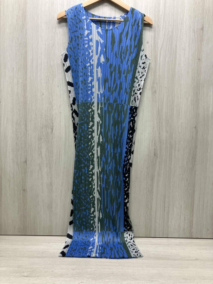 ISSEY MIYAKE ノースリーブワンピース PP83-JH636 表記サイズ2