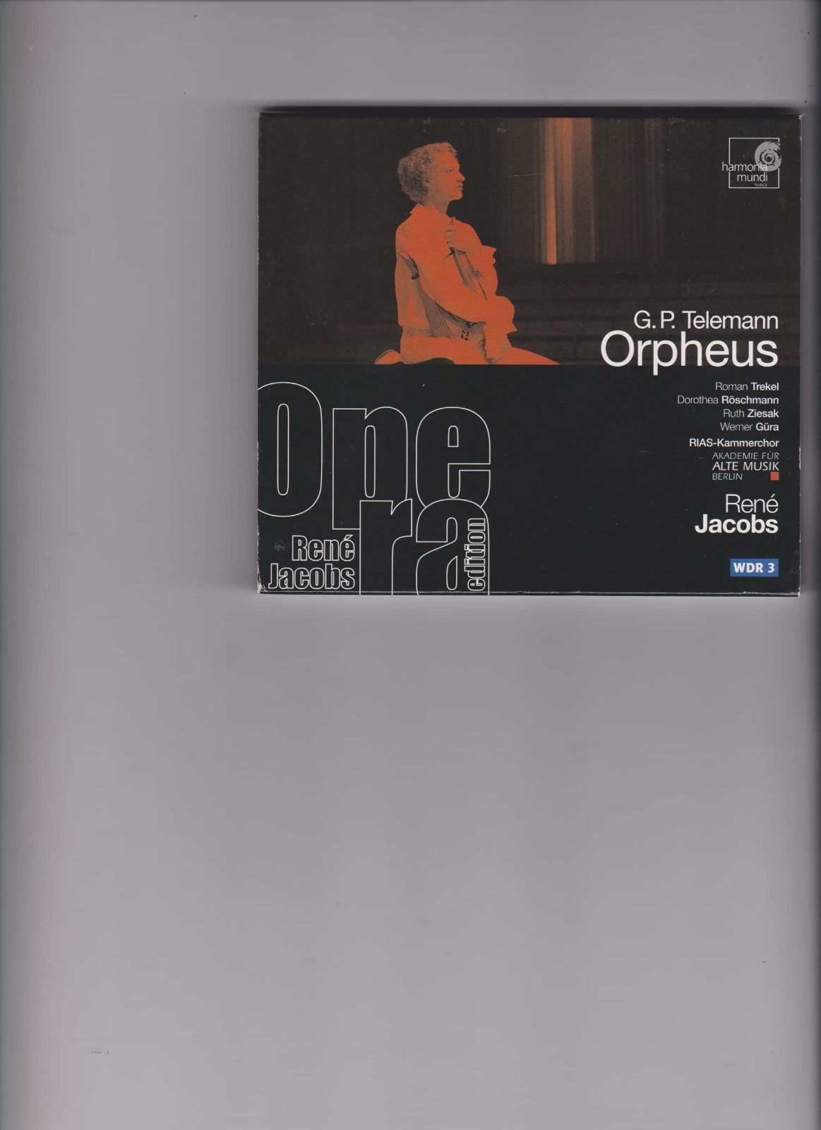 【CD】Orpheus: Jacobs / Akademie Fur Alte Musik, Berlin, Trekel, Ziesak, Kiehr