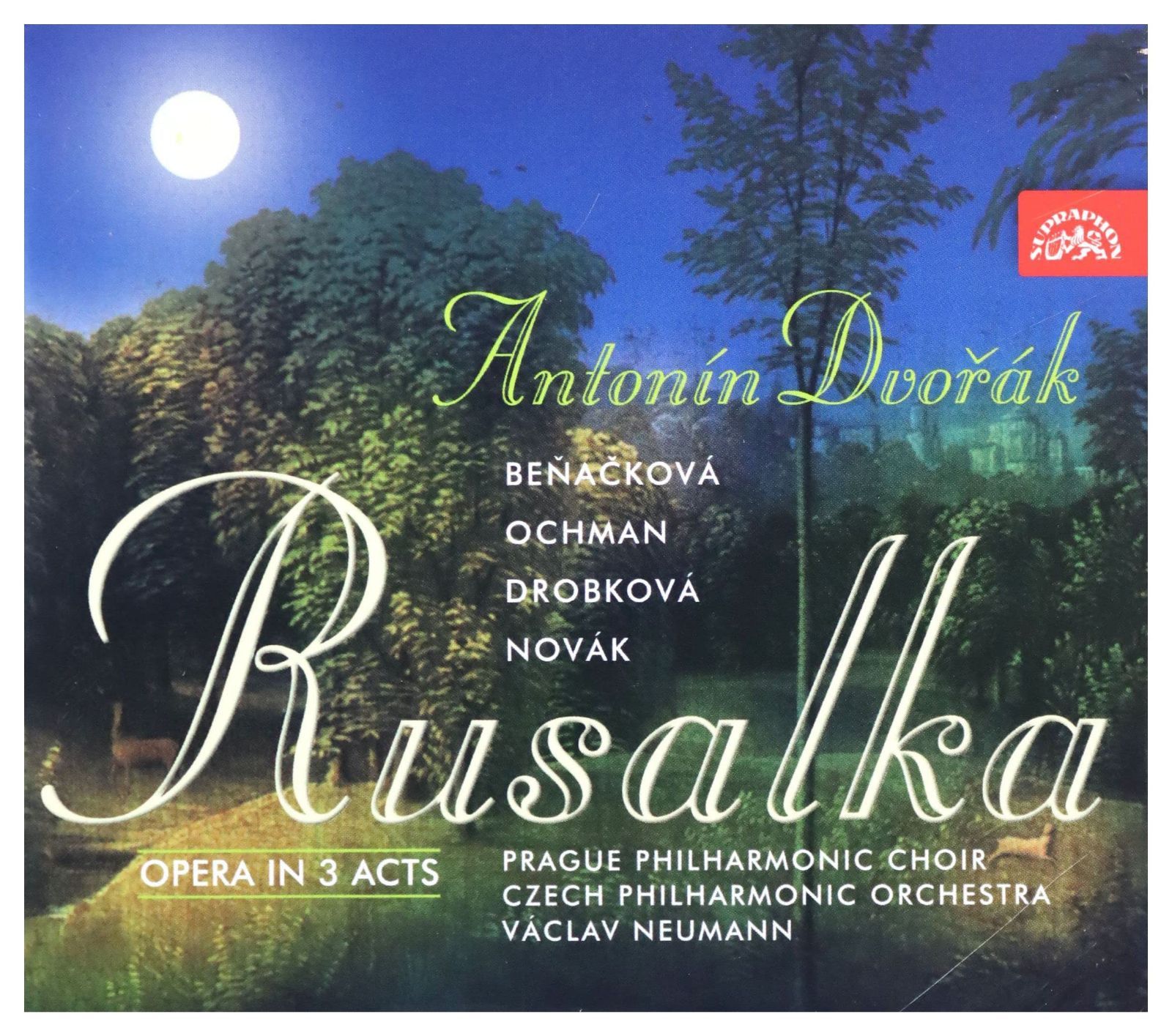 【CD】ドヴォルザーク:歌劇「ルサルカ」(全曲) (3CD)