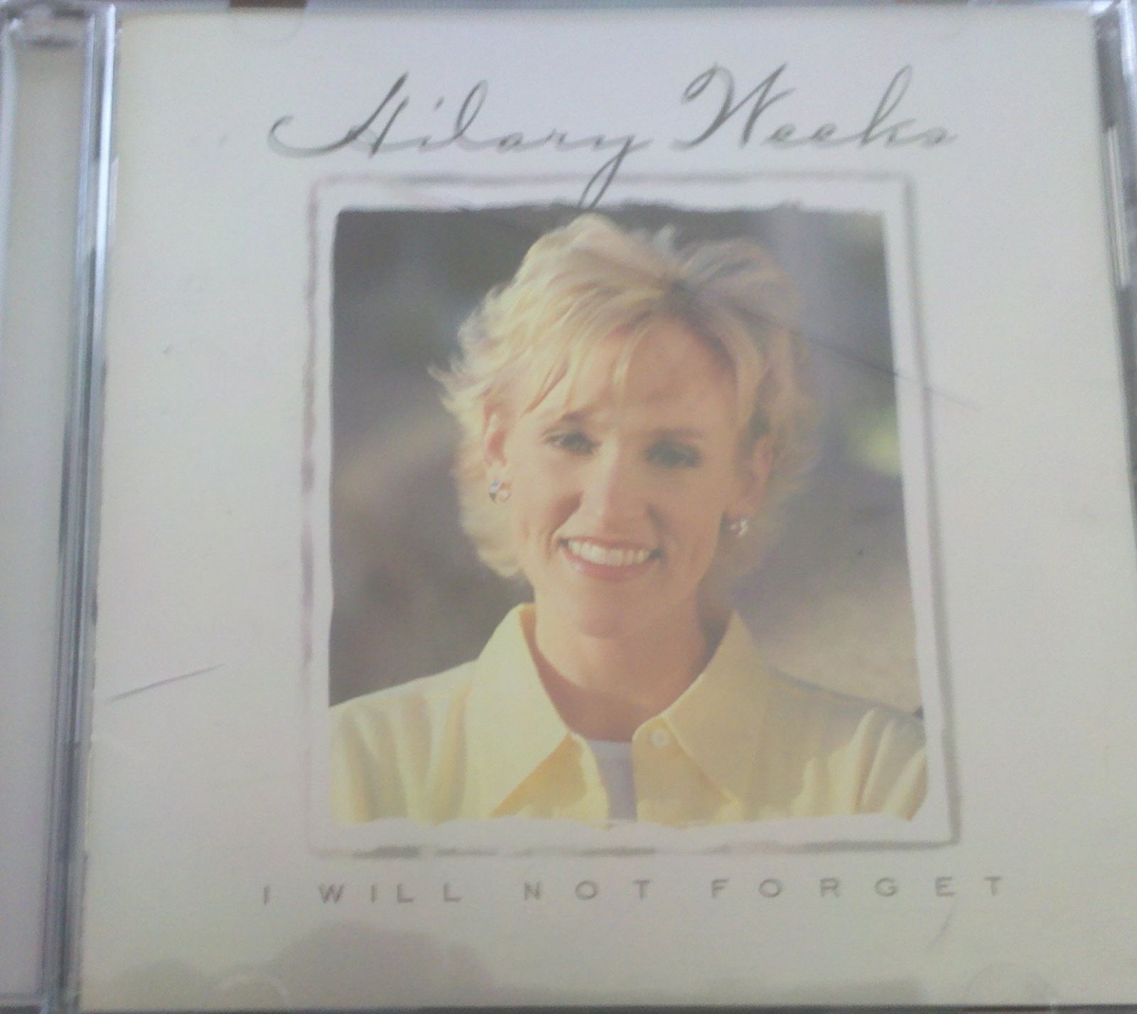 【CD】I Will Not Forget