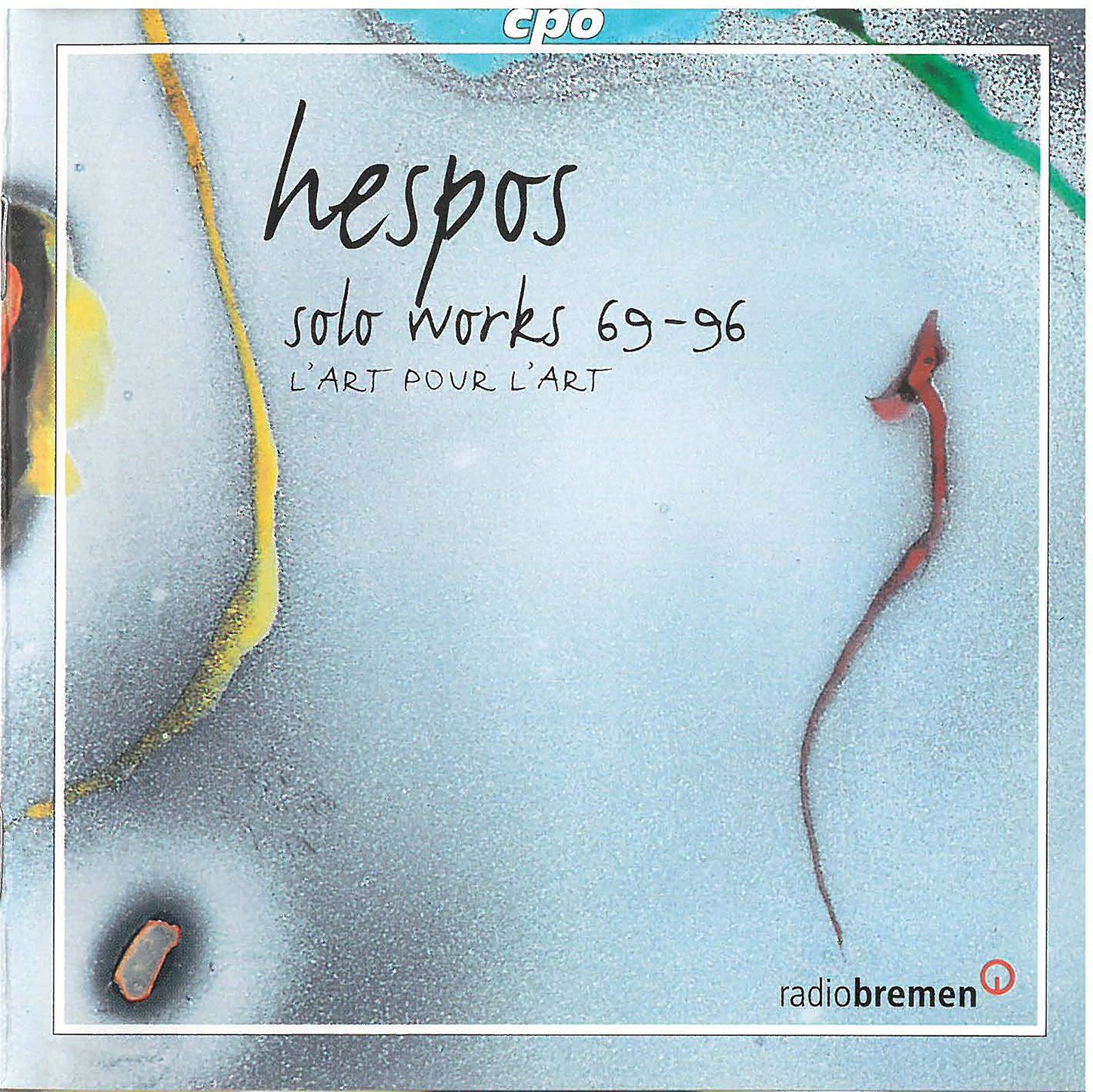 【CD】ヘスポス:ソロ作品集 1969-1996