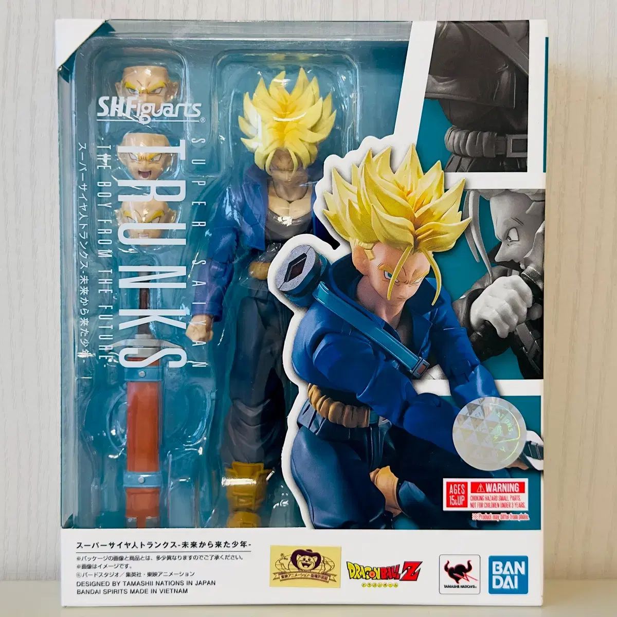 未開封新品 BANDAI S.H.Figuarts ドラゴンボールZ SUPERサイヤ人 トランクス 初回版