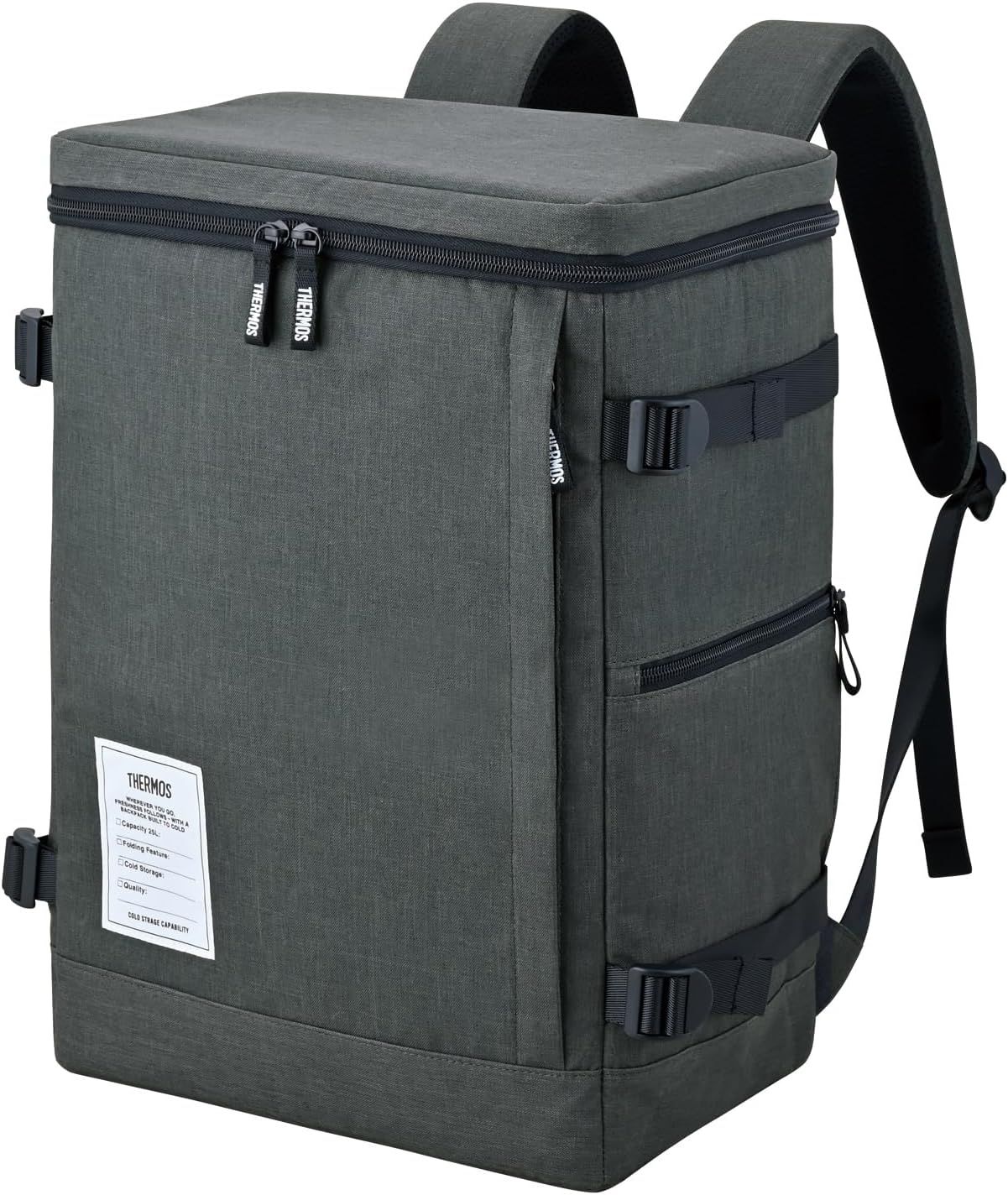サーモス 保冷バックパック 25L ダークグレー RFP-025 DGY