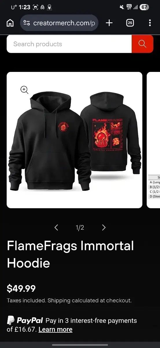 FlameFrags WHO Tシャツ 出品