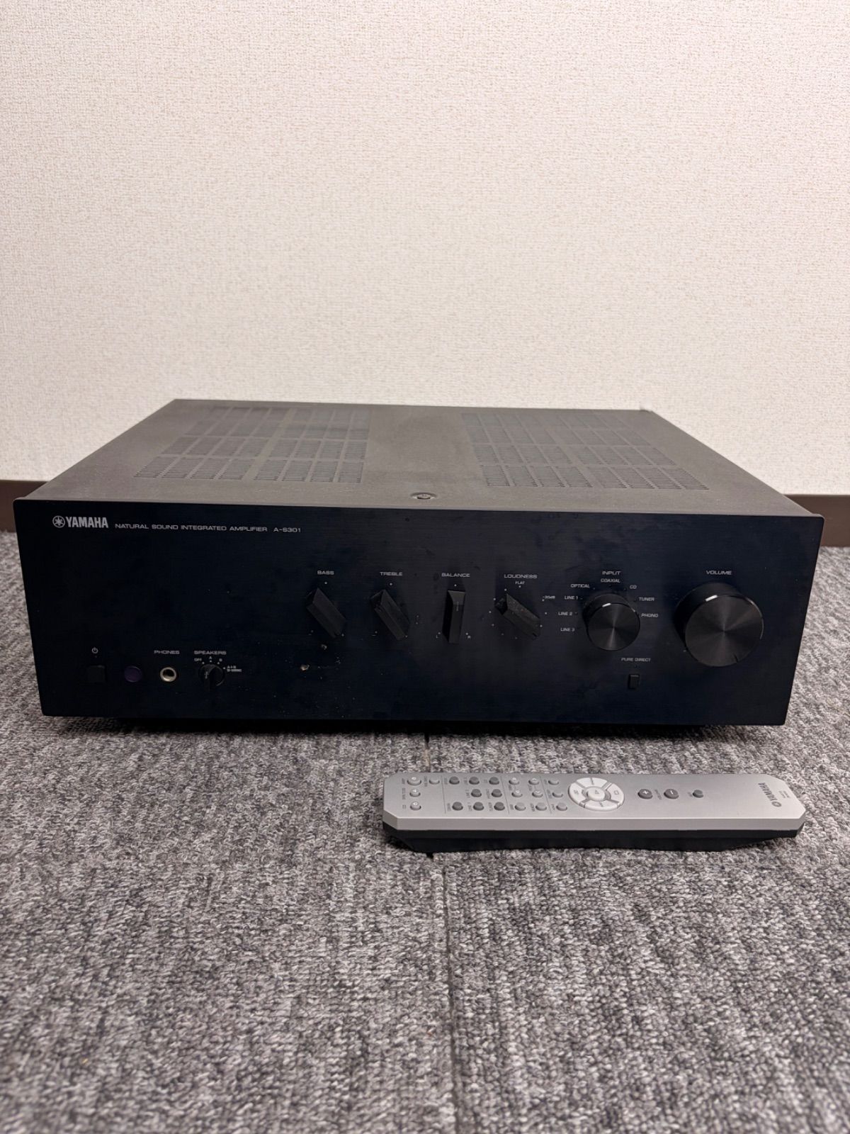 【福岡発】YAMAHA A-S301 プリメインアンプ