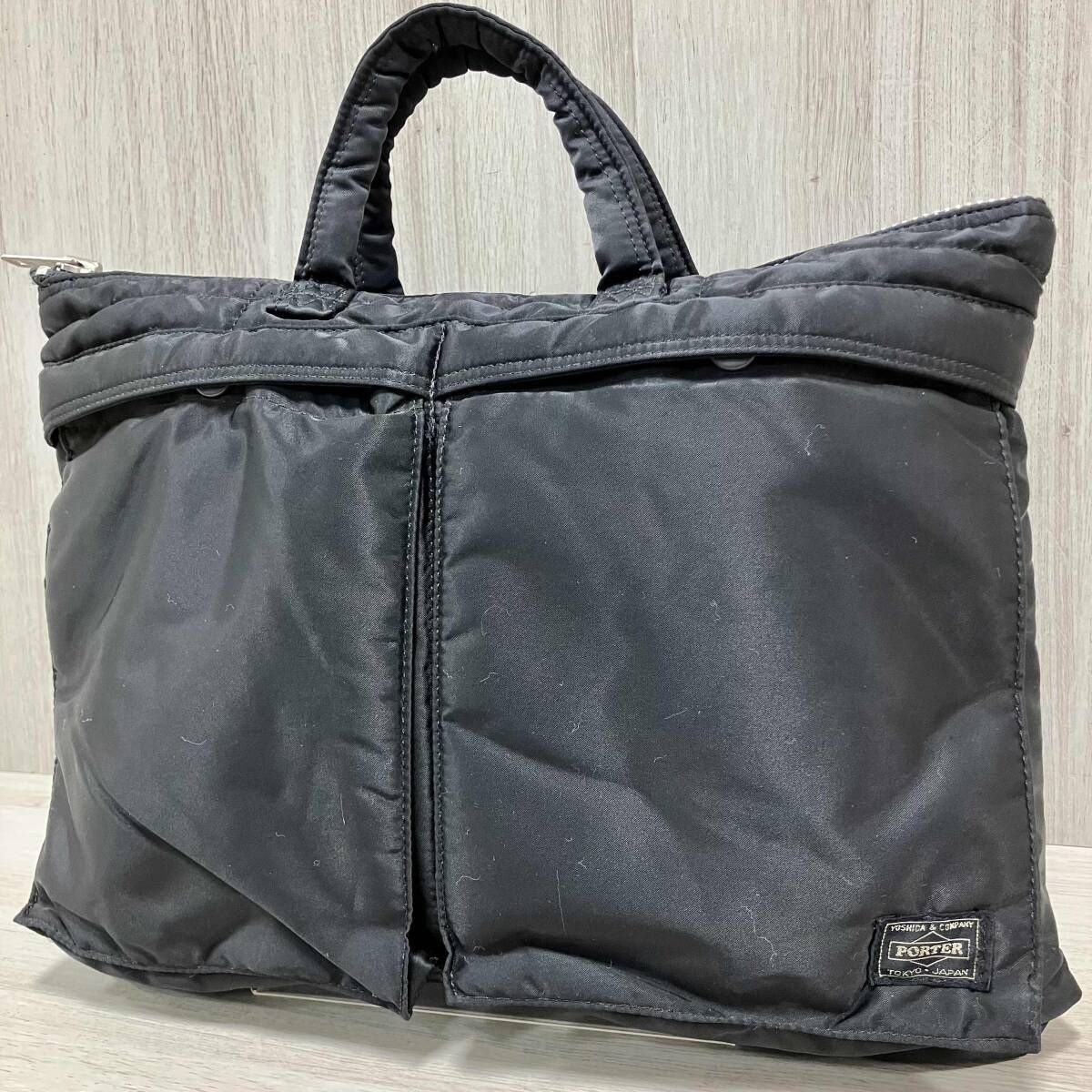 PORTER /ハンドバッグ　ポーター タンカー ブリーフケース ビジネスバッグ 黒　ブラック　 A4 吉田カバン 13,483円