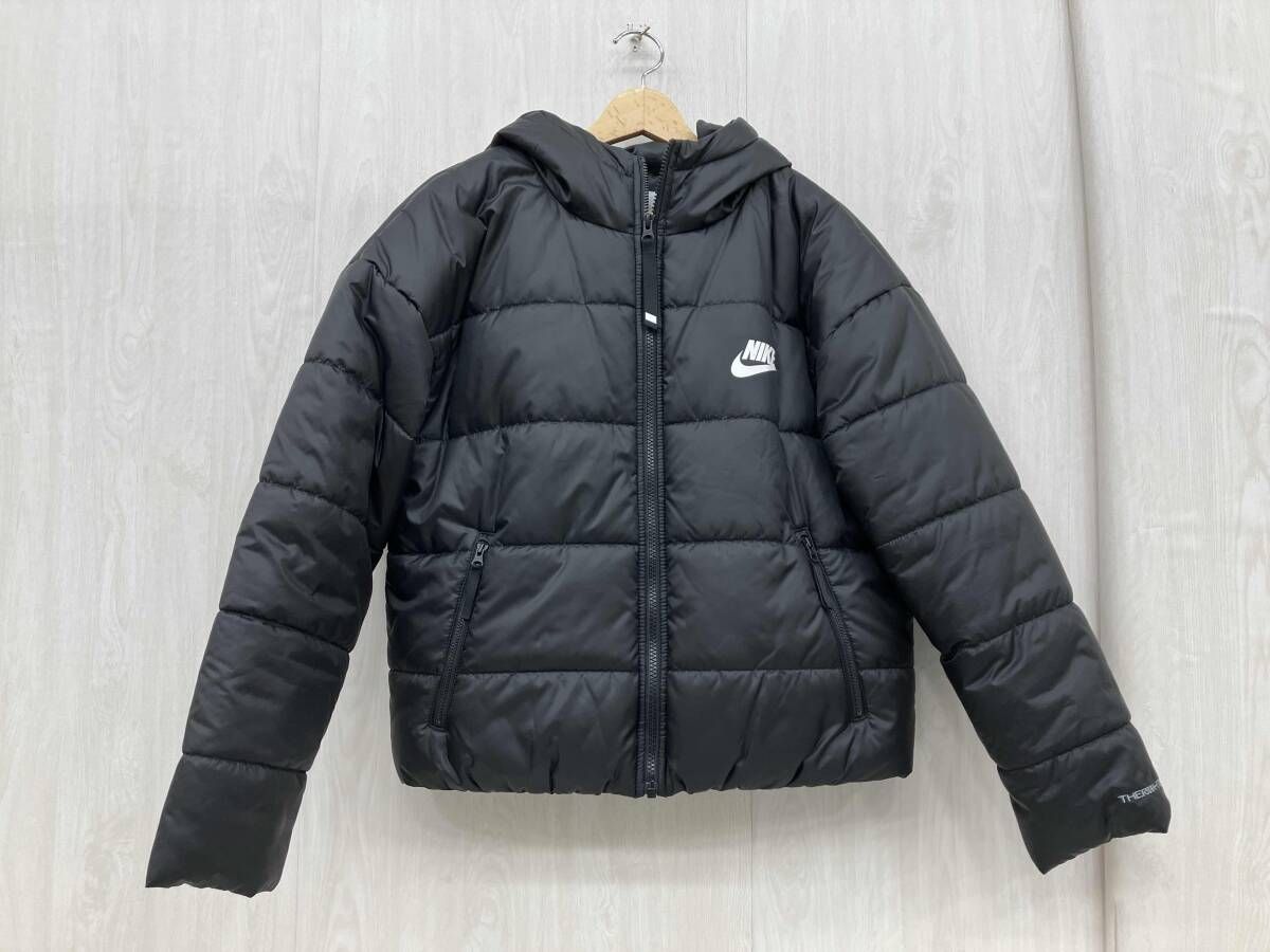 NIKEウィメンズ NSW TF RPL クラシック フーディ ジャケットDJ6996-010 ブラック サイズL ナイキ