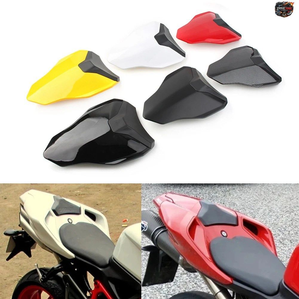 オートバイ用ピリオンリアシートカバーカウルソロカウルリアフェアリング、DUCATI 848 1098 1098S 1098R 1198 2006-2009 - 12