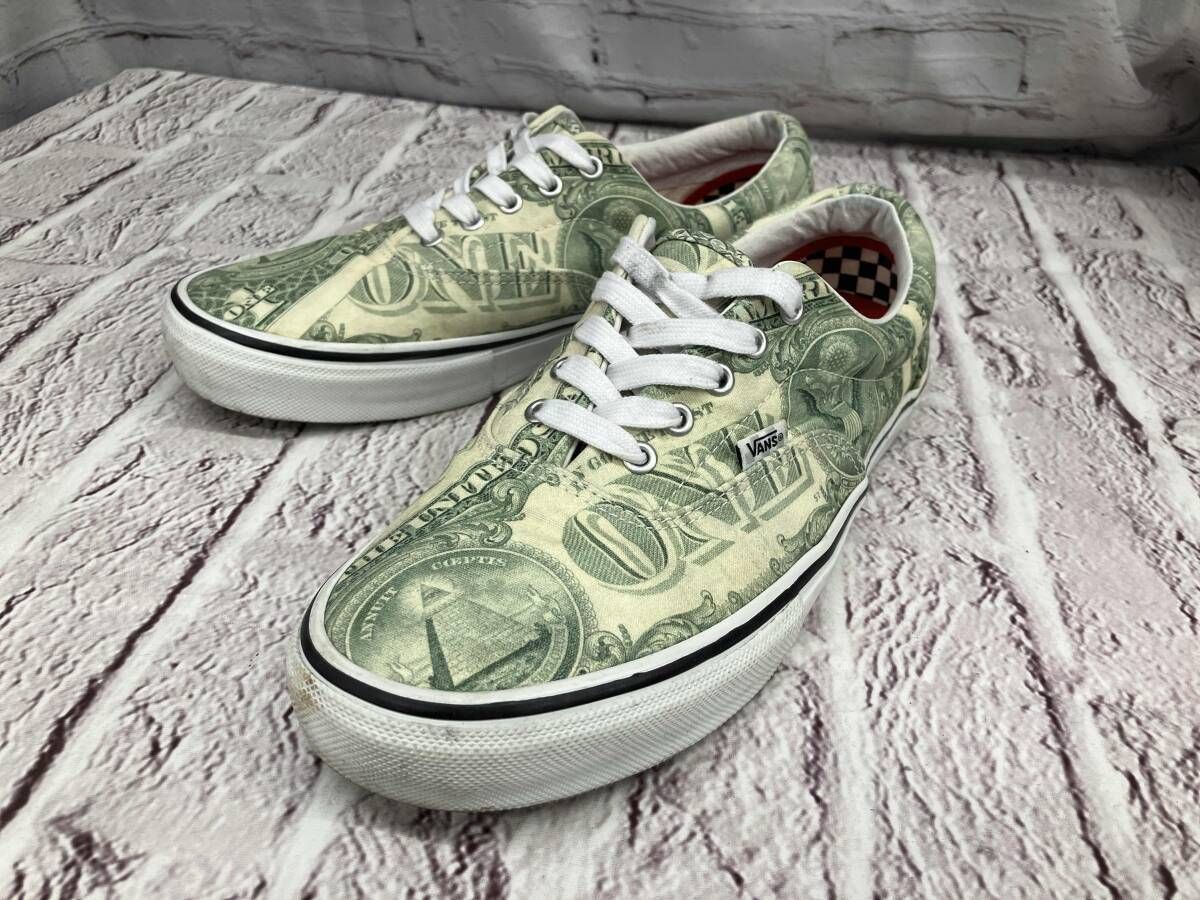 VANSX SUPREME スニーカー 23SS Dollar Era Green VN0A5FC9GRN - メルカリ