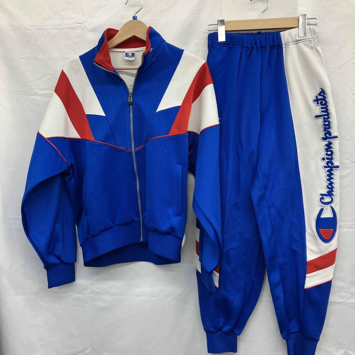 Champion / チャンピオン / トラックジャケット / セットアップ / ブルー / Lサイズ
