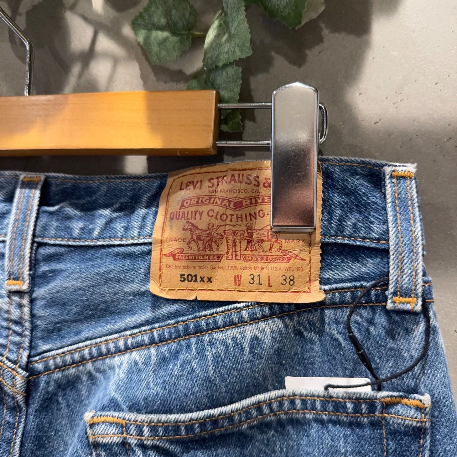 Levi's 501XX USA製 W31 リーバイス デニムパンツ 90s 赤文字 - メルカリ