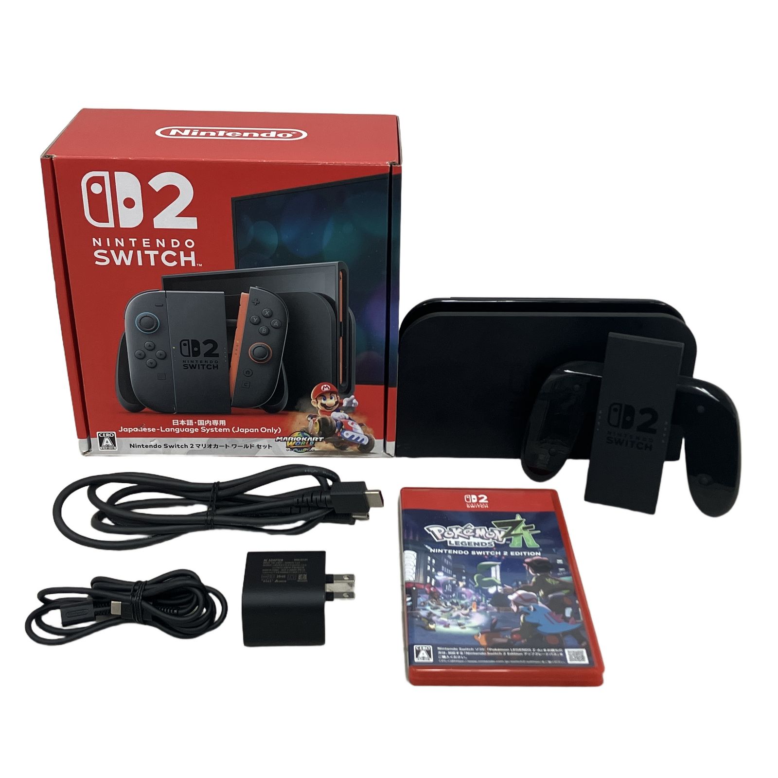 Nintendo Switch2 国内用 ゲームソフト ポケモンZA 付き 任天堂