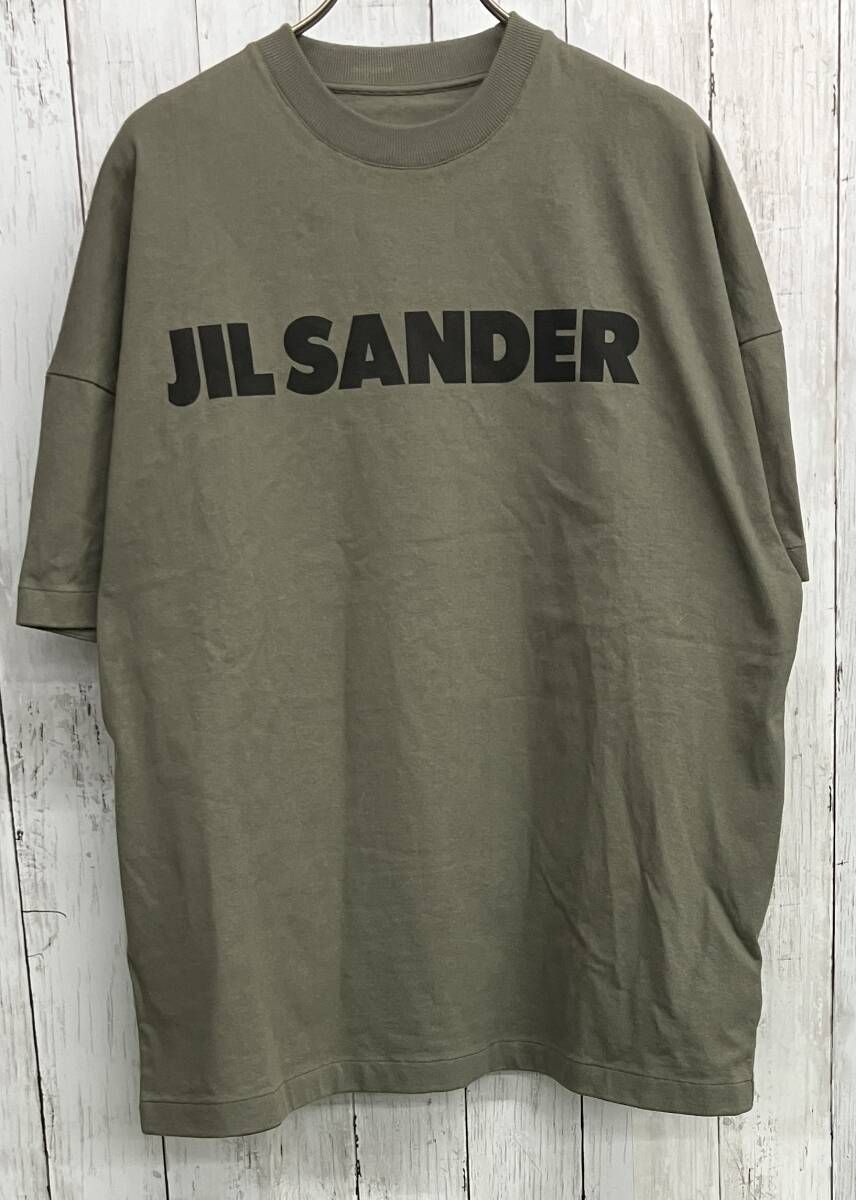 JILSANDER 半袖Tシャツ ジルサンダー クルーネック ロゴTシャツ size S