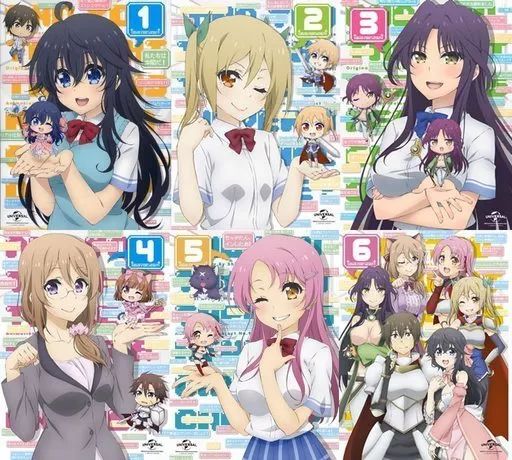 【中古】アニメDVD ネトゲの嫁は女の子じゃないと思った? 初回限定版 全6巻セット
