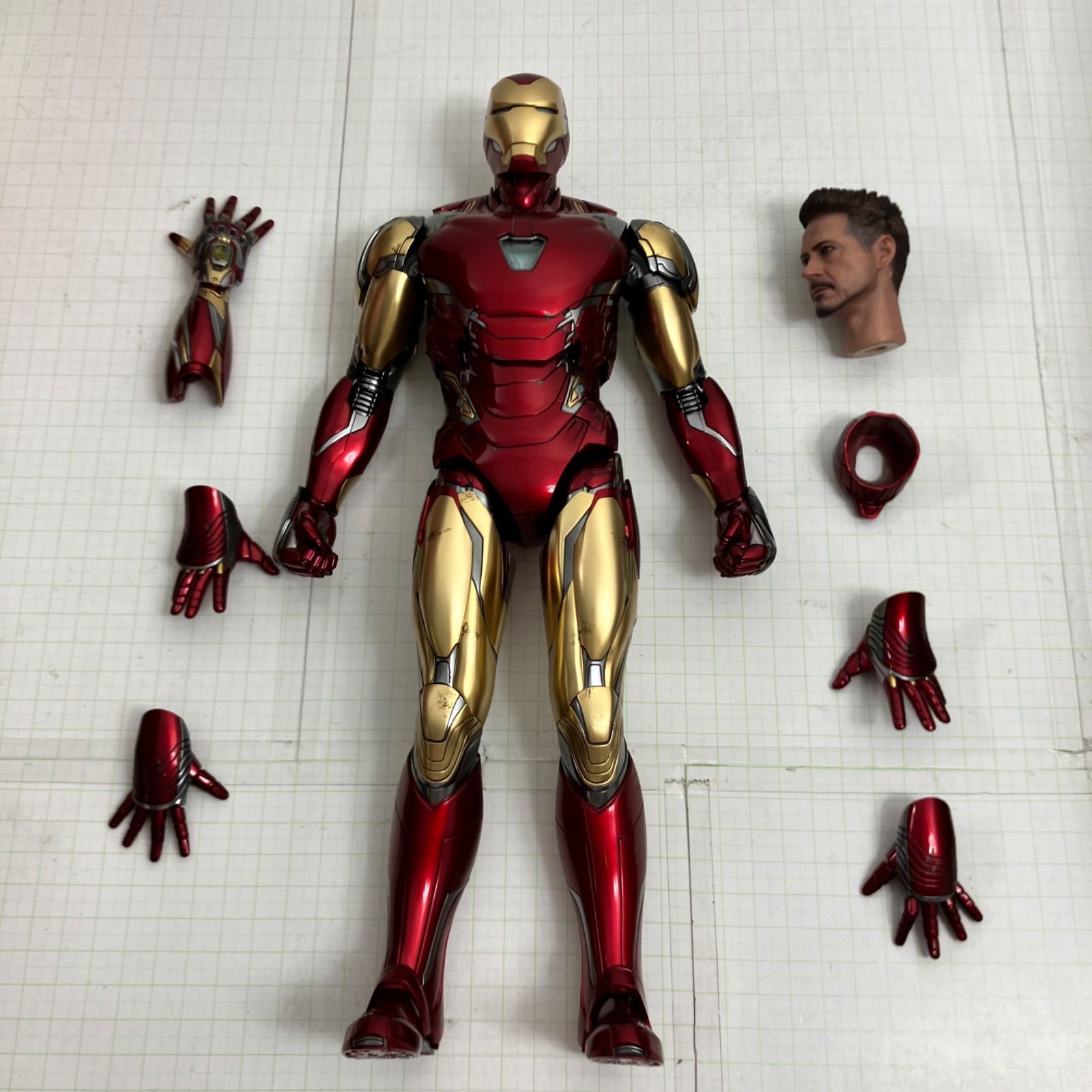瀬戸店】アイアンマン・マーク85 ヴァリアントヘッド交換品 IRON MAN