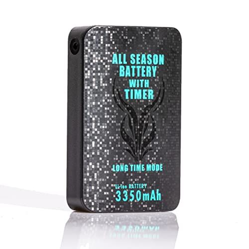 水冷服 アイスマン用 リチウムイオンバッテリー タイマー付き 3350mAh KBTS-3350We
