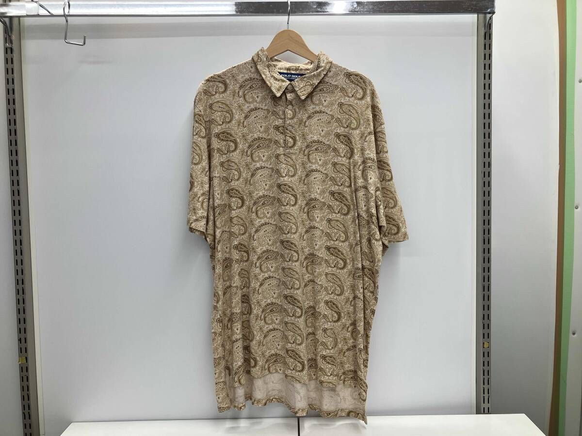 RALPH LAUREN ラルフローレン ポロゴルフ ピマコットンペルー製 半袖ポロシャツ サイズXL