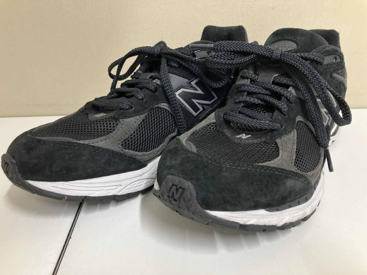 new balance ニューバランス M2002RBK US9.5 27.5cm スエード メッシュ ブラック 黒 ランニング 8,292円