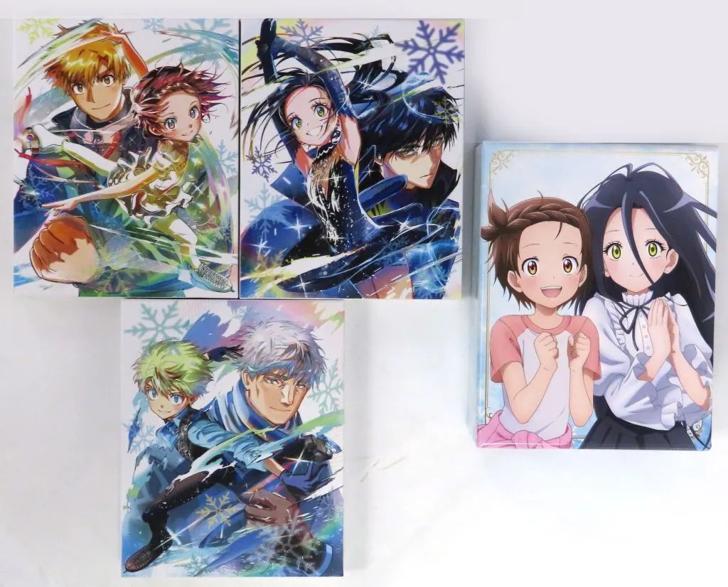 【中古】アニメBlu-ray Disc メダリスト 初回生産版 全3巻セット(ソフマップ/アニメガ全巻収納BOX付き)