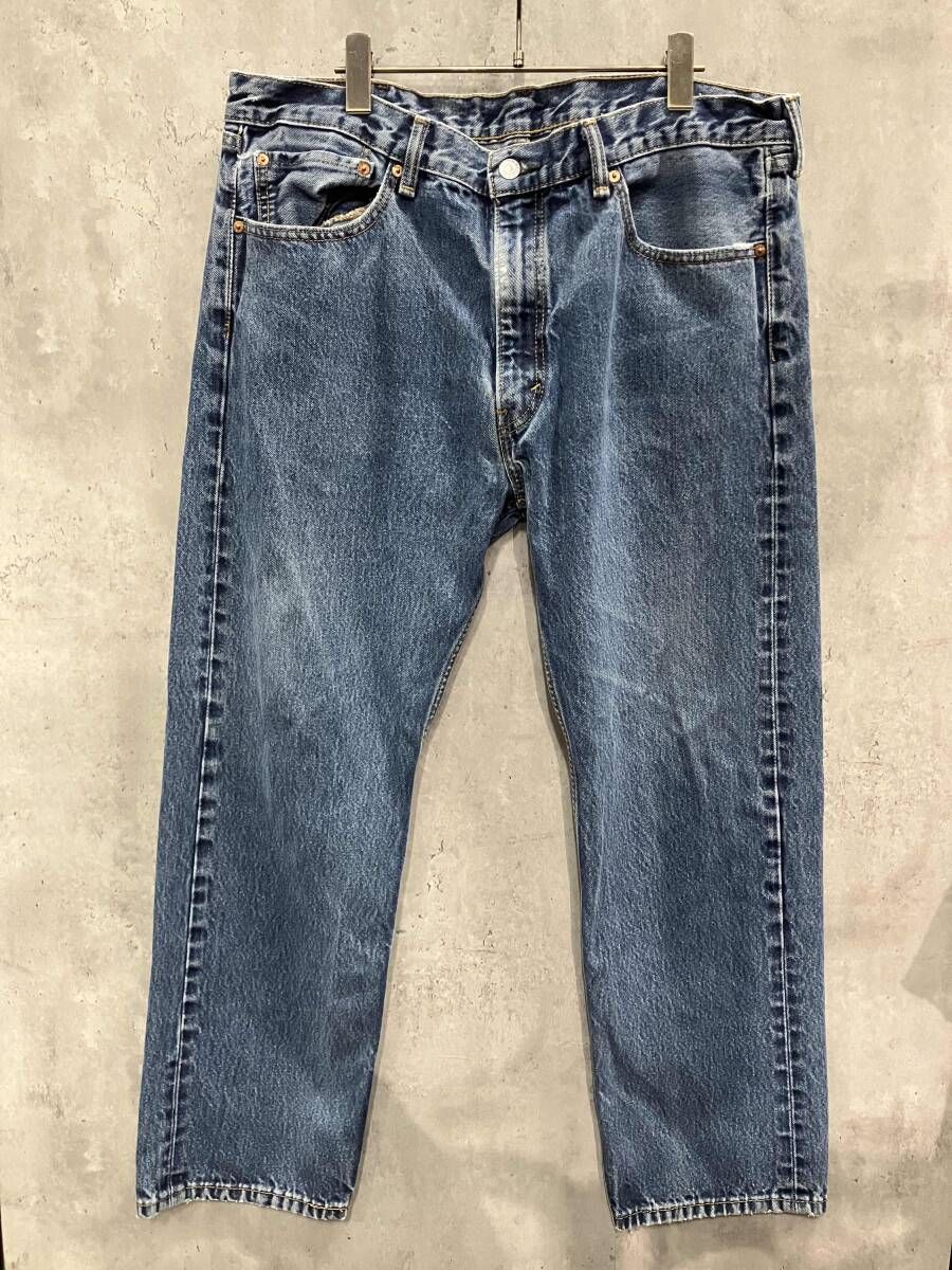 LEVI'S リーバイス 505 デニムジーンズ デニムパンツ アイスブルー W38