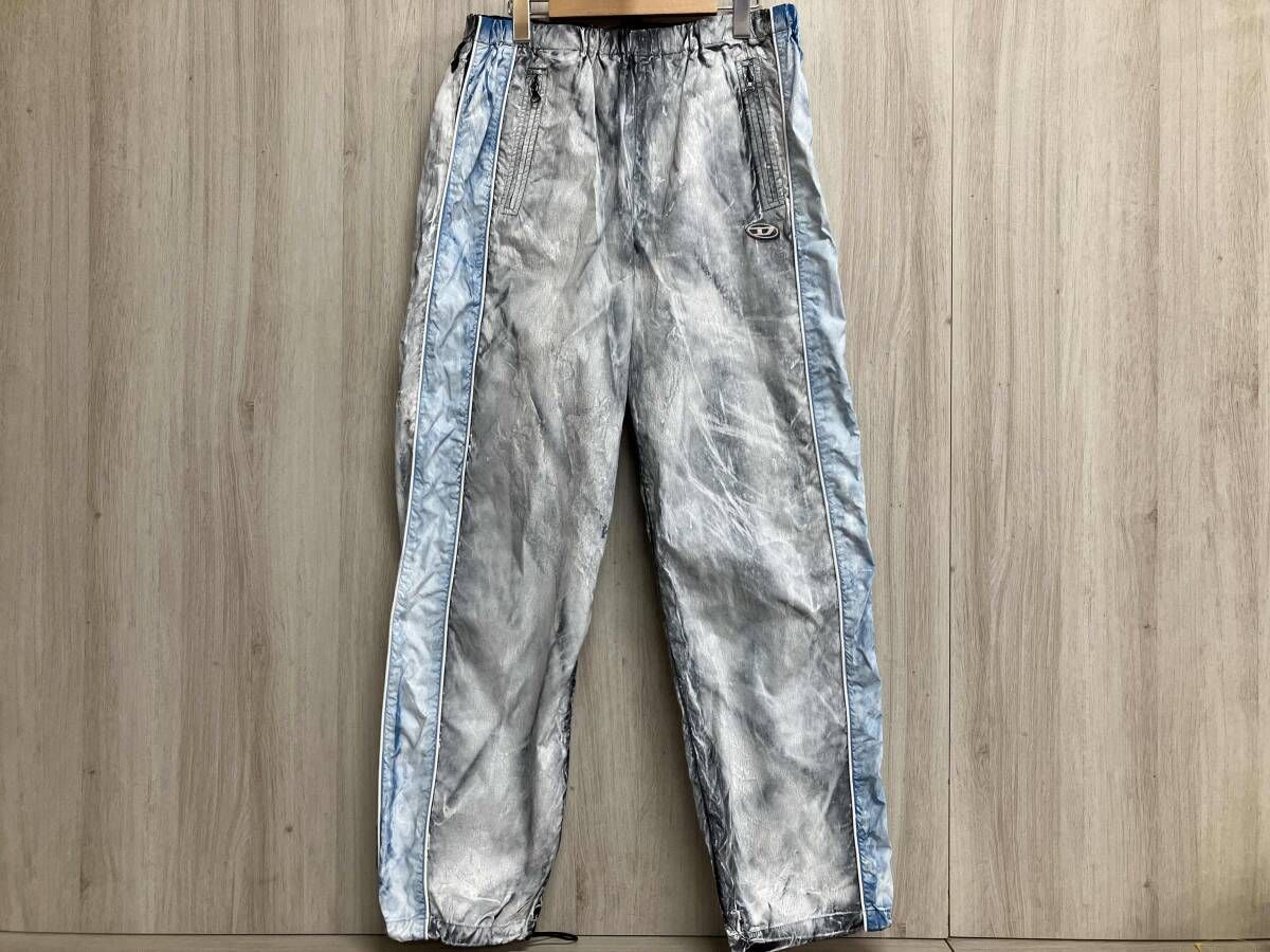 DIESEL ディーゼル その他ロングパンツ T-TAPE PANTS サイズ46 グレー/ブルー