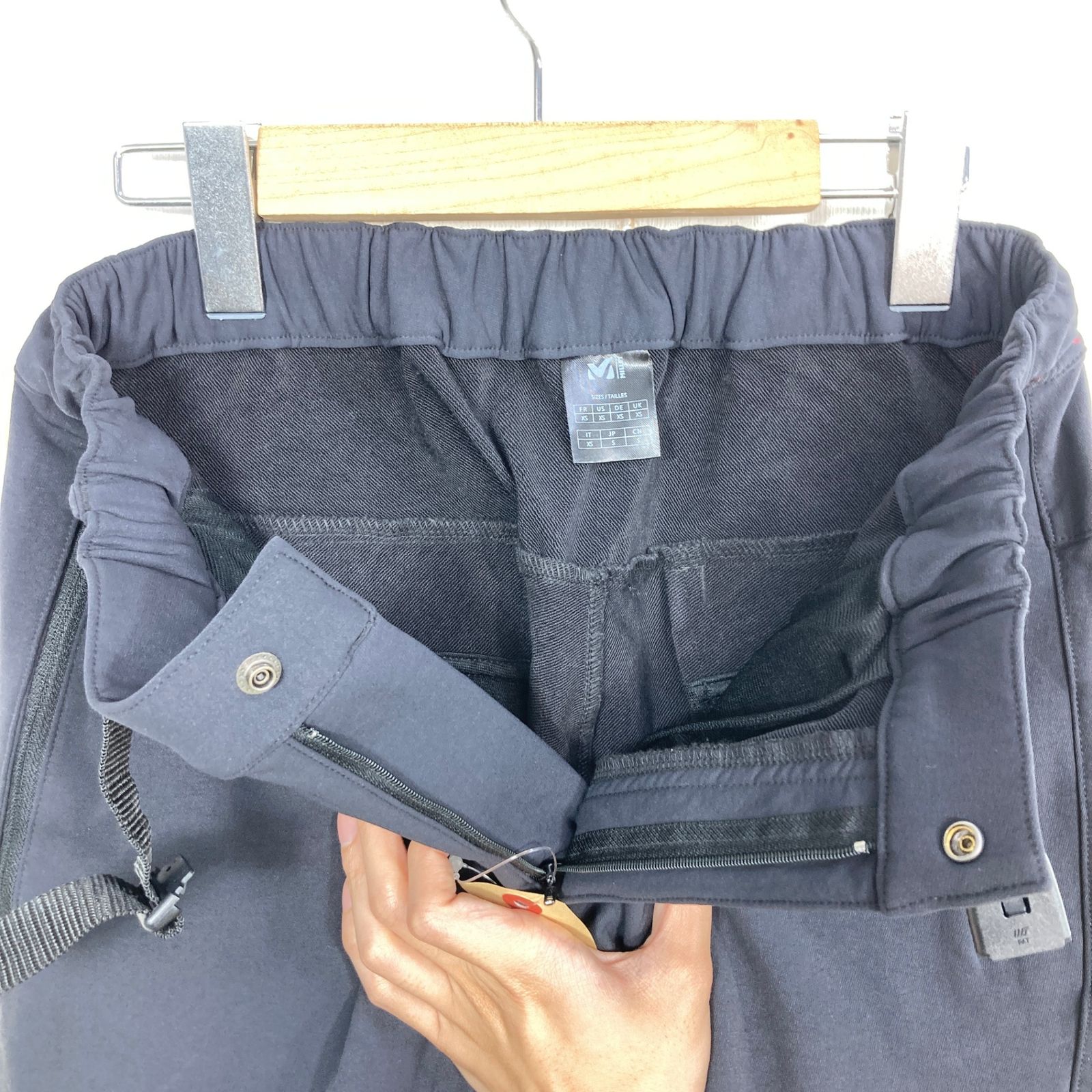 ?️Women's S ブラック系 Millet ( ミレー ) モンテ ローザ パンツ Monte Rosa Pant 保温 寒冷期向け ナイロン ウェア ボトムス ロングパンツ ソフトシェル z00057884 ソフトシェル ロングパンツ