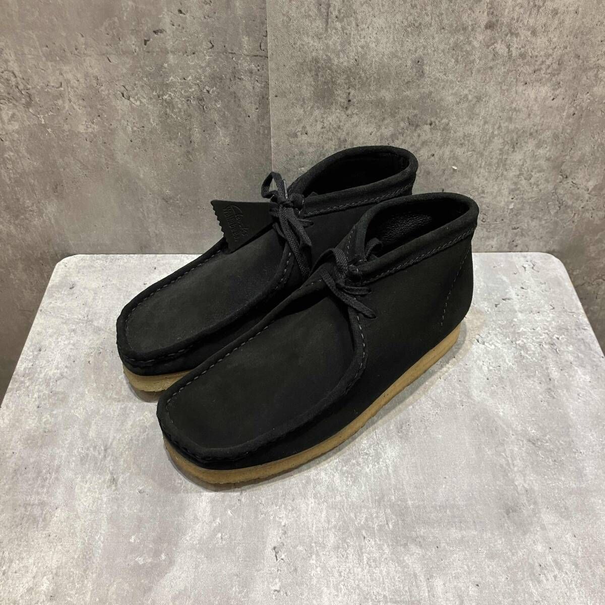 Clarks wallabee boot ワラビーブーツ size UK9 ブラック クラークス