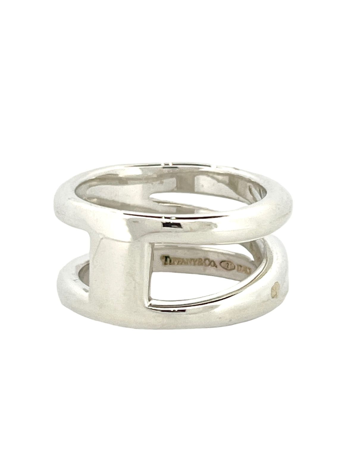 TIFFANY＆Co. ティファニー ダイアゴナル リング 指輪 925 9.3g