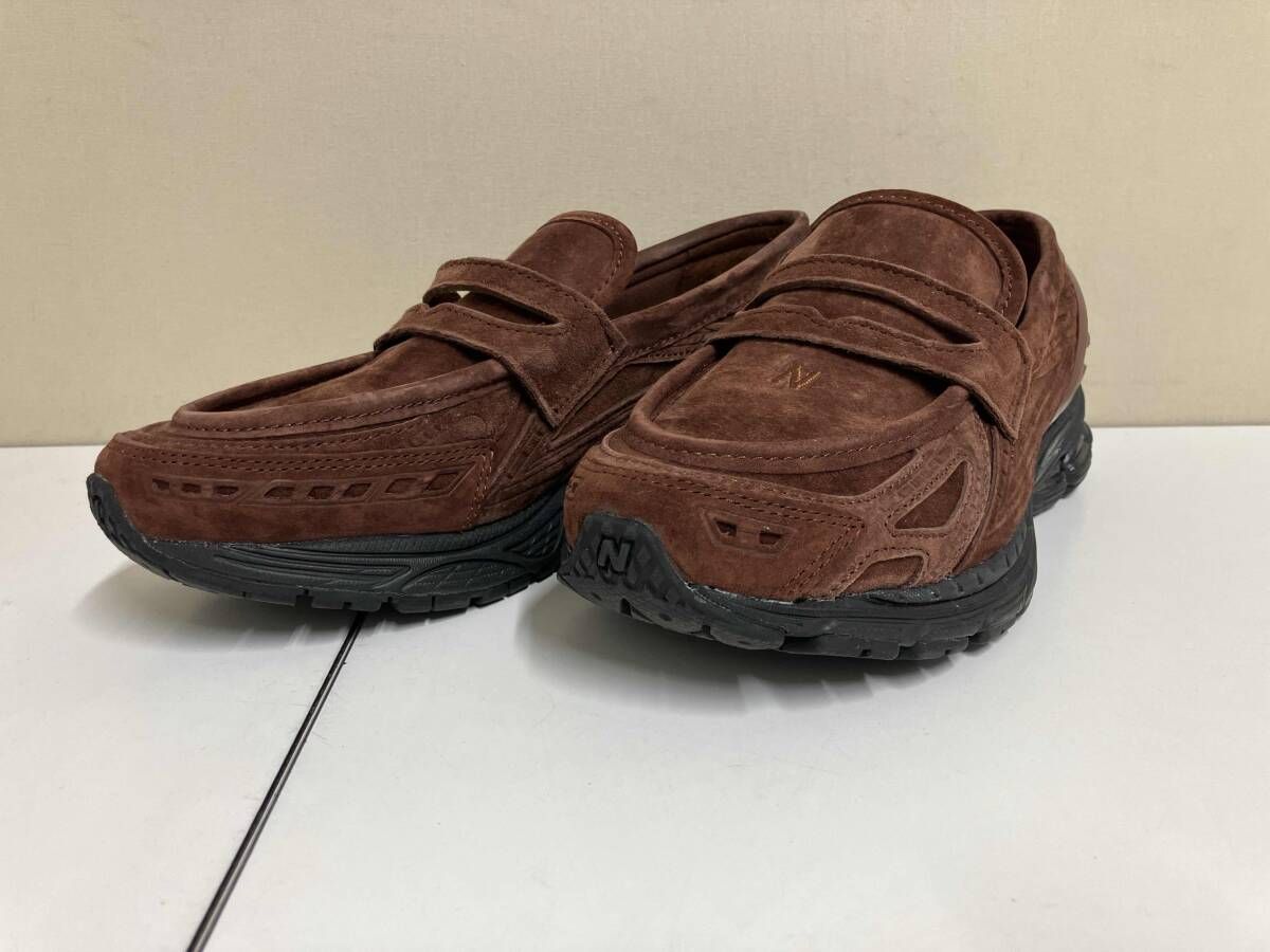 new balance ニューバランス スエードローファー スニーカーローファー 茶 U1906LNS ブラウン US10 28cm