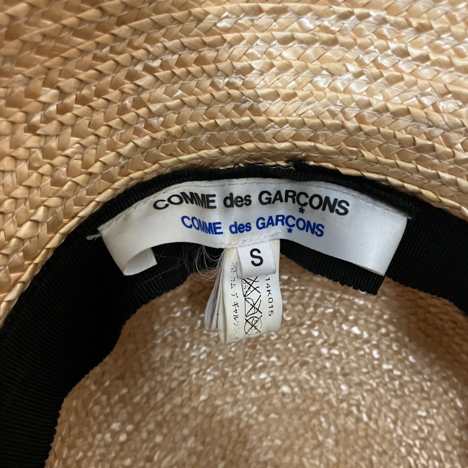 COMME des GARCONS COMME des GARCONS / コムコム 麦わら帽子 S - メルカリ