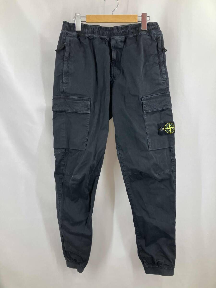 ★ STONE ISLAND ストーンアイランド カーゴパンツ 7915313L1 サイズ32 ブラック 通年