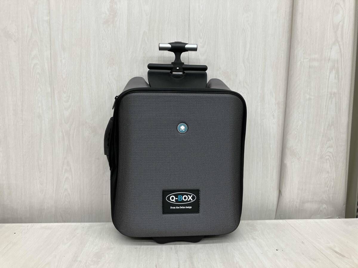 Q-BOX キャリーケース ブラック キューボックス