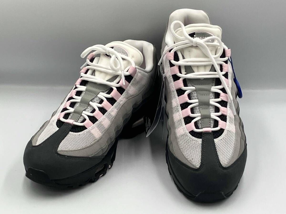 NIKE ナイキ ウィメンズ エアマックス 95 ビッグ バブル HJ5996-001 スニーカー 28cm チャコールグレー×ピンク 17,258円