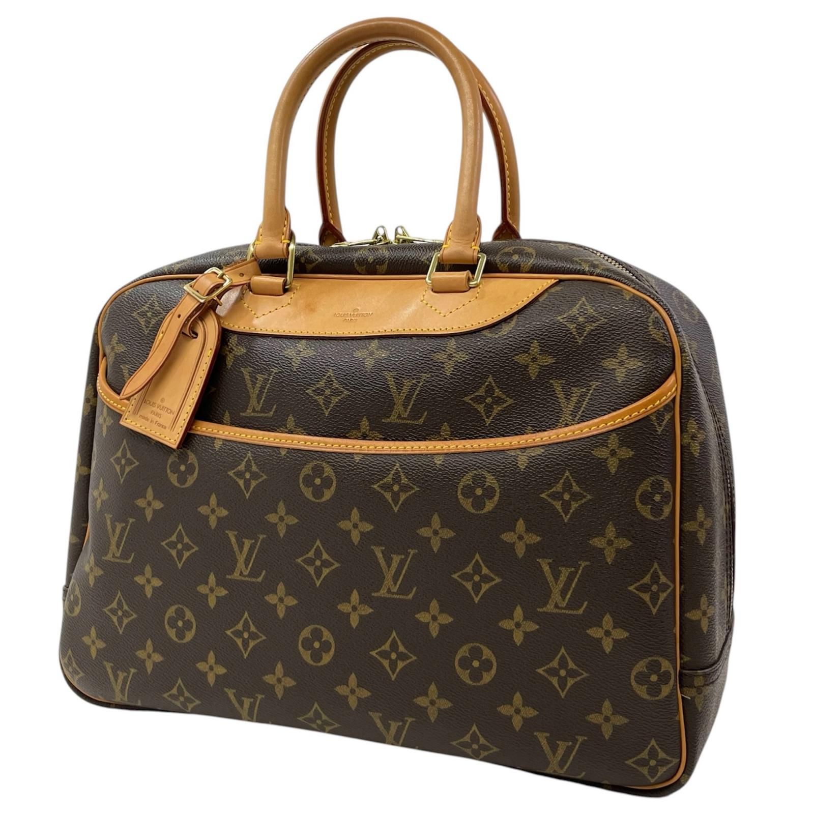 【中古】LOUIS VUITTON | ルイ・ヴィトン ドーヴィル ハンドバッグ モノグラム M47270 ブラウン【尾張小牧店】