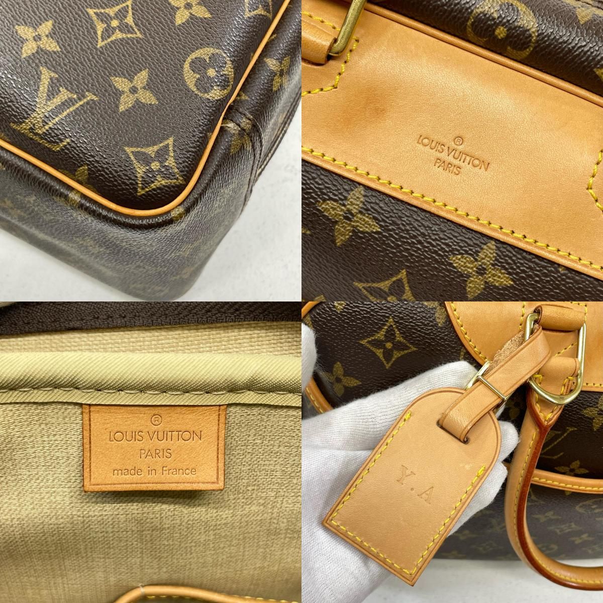 中古】LOUIS VUITTON | ルイ・ヴィトン ドーヴィル ハンドバッグ 