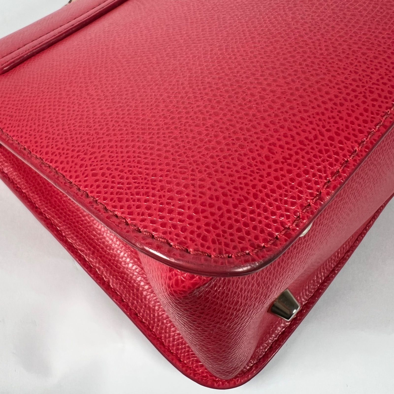 B-129 FURLA フルラ メトロポリス ショルダーバッグ チェーン レザー