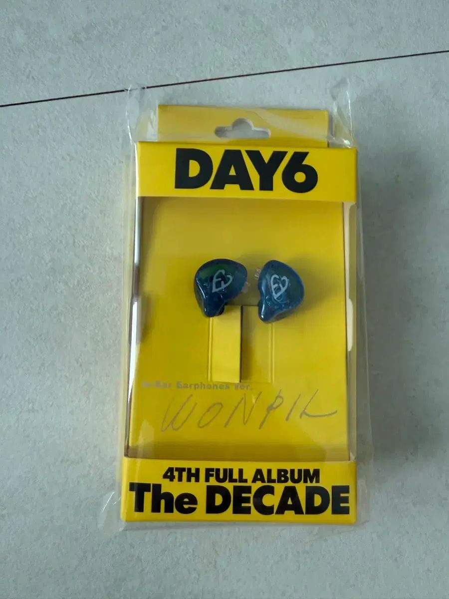 DAY6 The Decade インイヤー (ウォンピル Ver ) 未開封