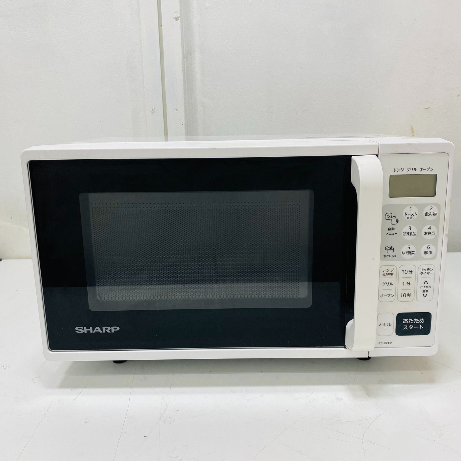 動作良好♪ SHARP シャープ オーブンレンジ RE-SFE2-W 2024年製 - メルカリ